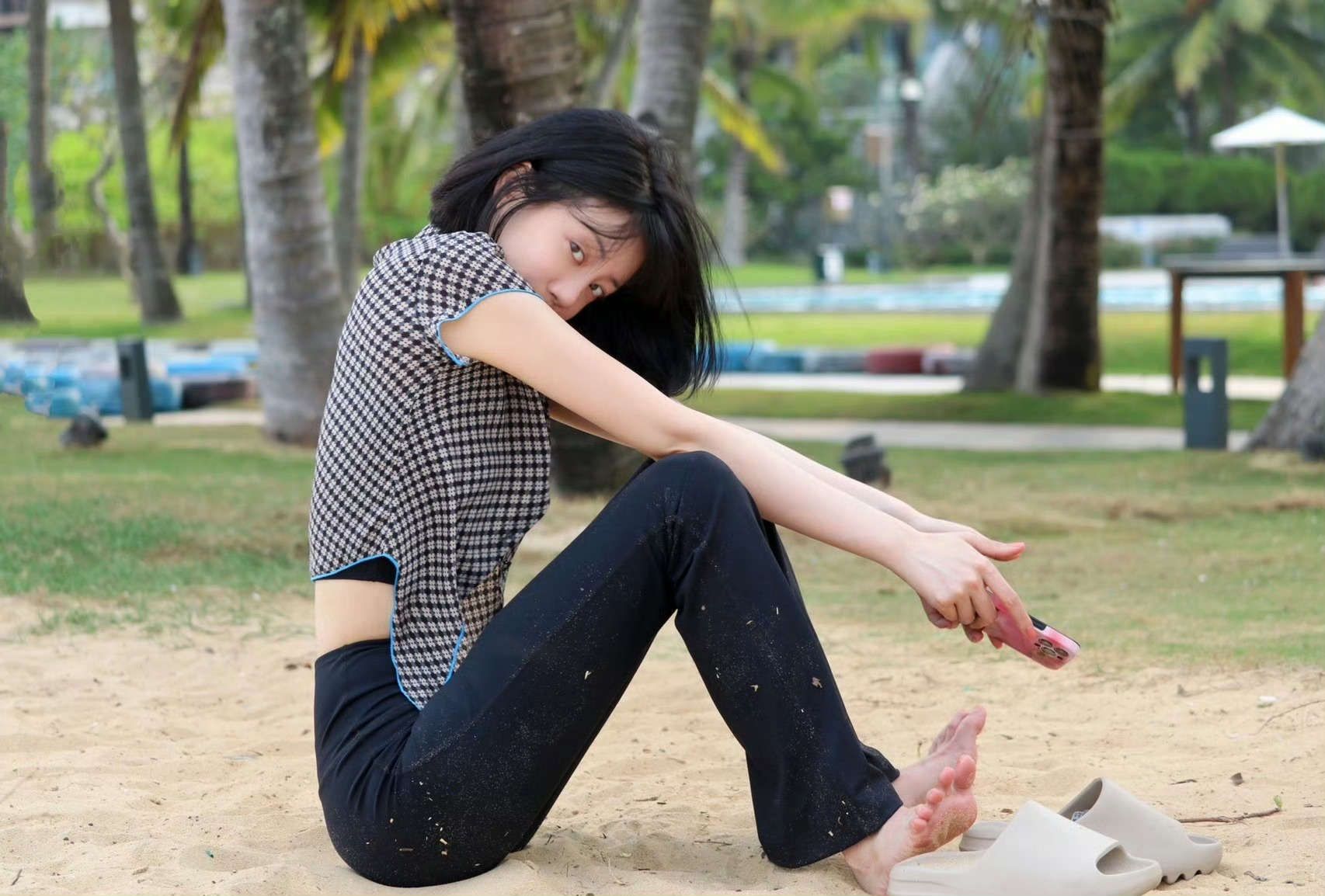 李溪芮小脚丫 