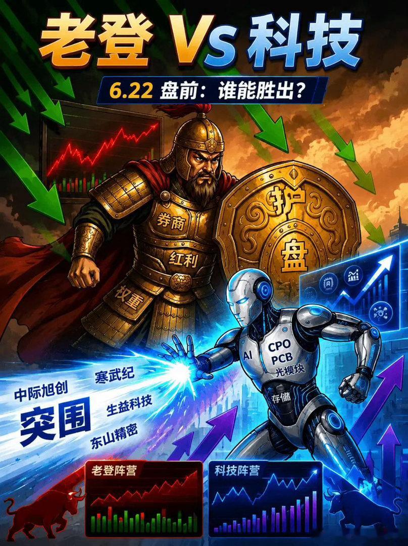 老登 vs 科技 