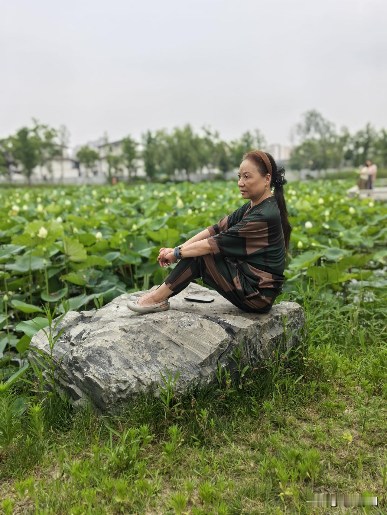 七律《随缘自适》
 
尘缘莫要强追求，
淡守初心意自悠。
情浅安然无俗扰，
餐清