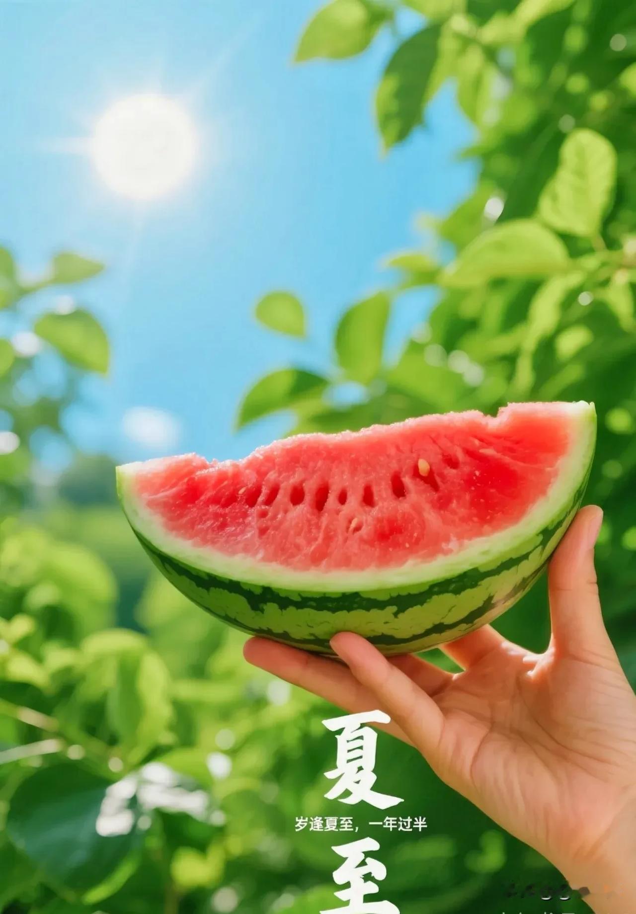 [玫瑰][玫瑰][微风]夏至安康
夏至太阳似火燎
绿荫底下把天聊
手端清茶寻凉意