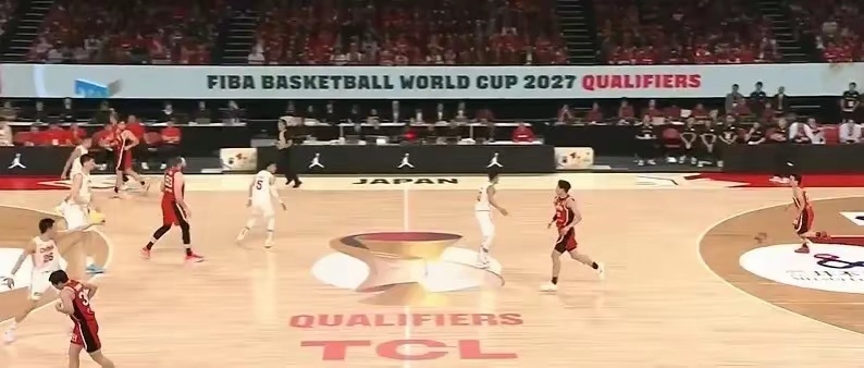 中国男篮逆转获胜！87比80战胜日本男篮，取得2027年男篮世界杯亚预赛首胜篮球
