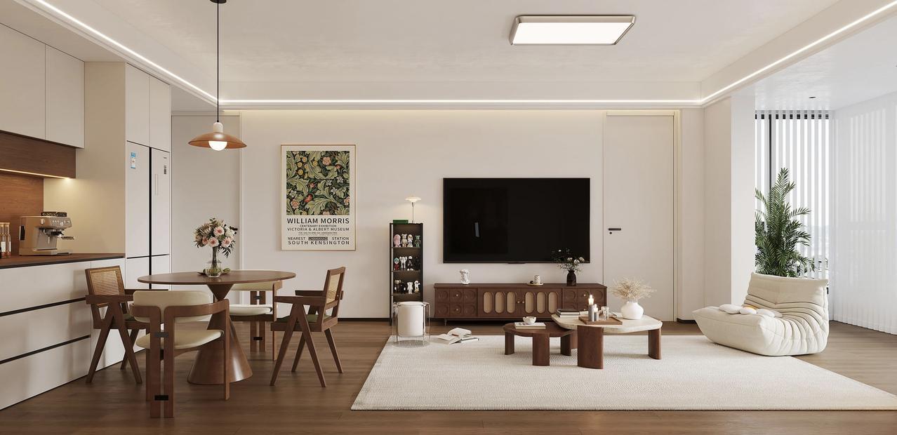 简约中古风，复古不沉闷，温柔又高级。