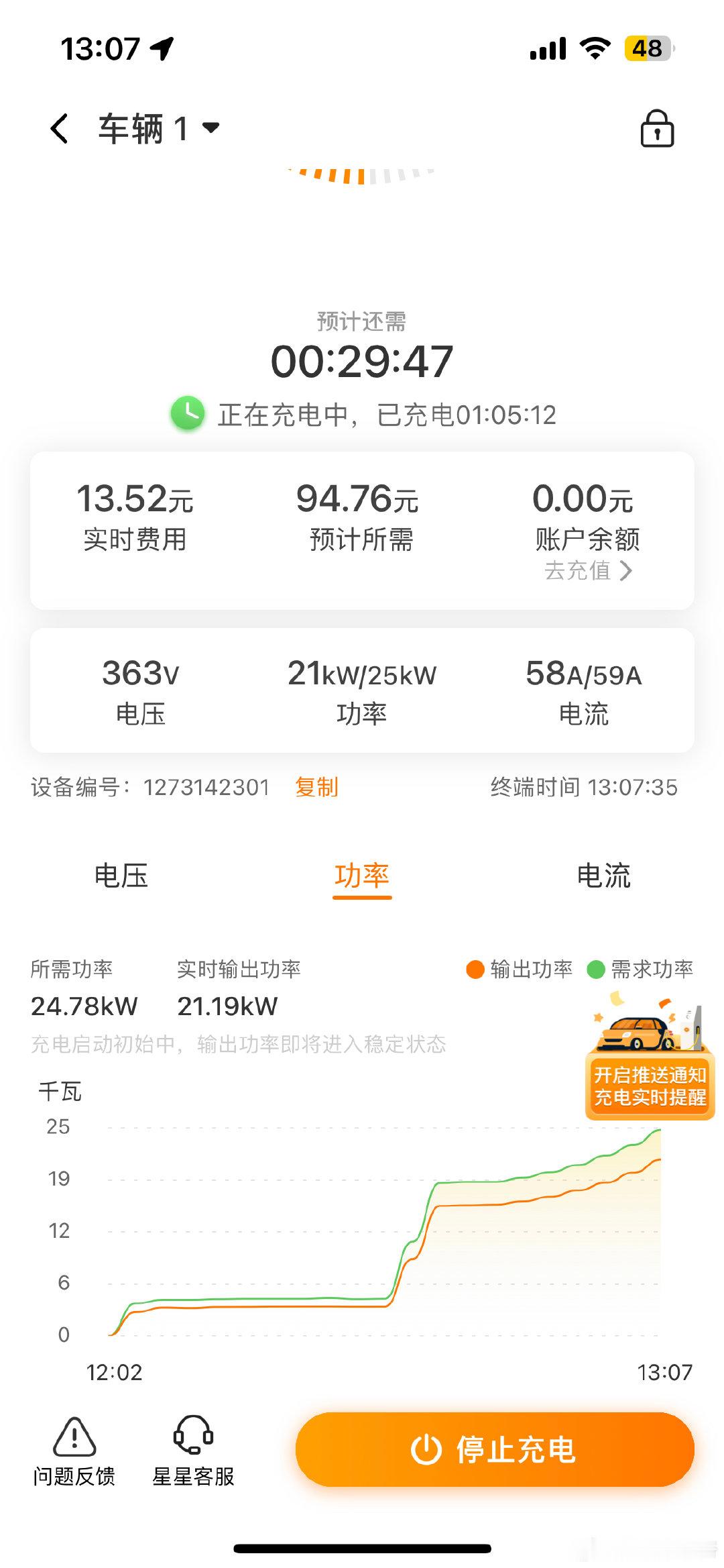 充一个小时也没充进去多点儿啊... 电池预热就用了半个多小时。太冷了我先徒步回家