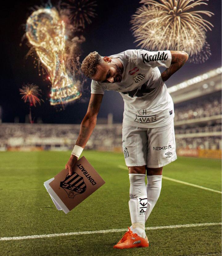 🚨 𝐁𝐑𝐄𝐀𝐊𝐈𝐍𝐆：内马尔已与桑托斯达成最新合同，直至202