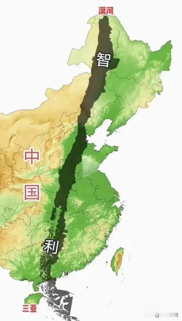 智利到底有多长