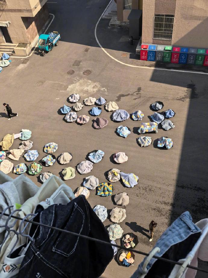 中国人对于晒被子的执念 