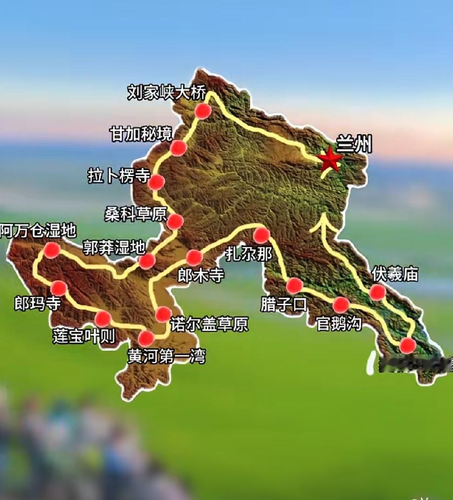 甘南小西藏 最佳旅游线