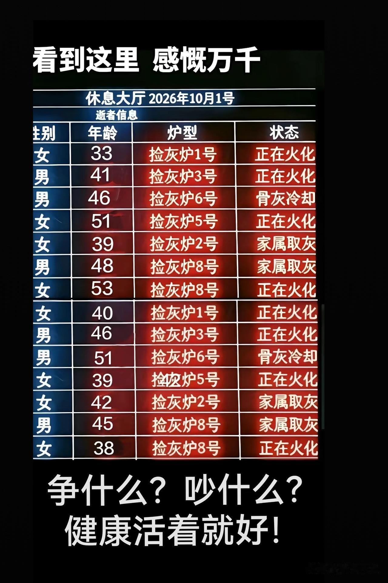 别太认真…记住，健康快乐最重要，
