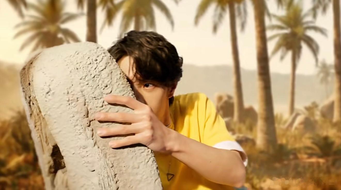 冰红茶拍的广告好有意思，随便截图都好萌好萌啊王一博代言康师傅冰红茶王一博终于等到