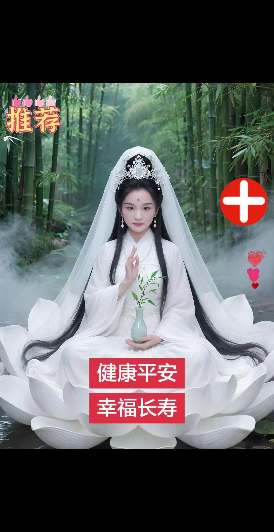 AI观音古风写真 ai创作