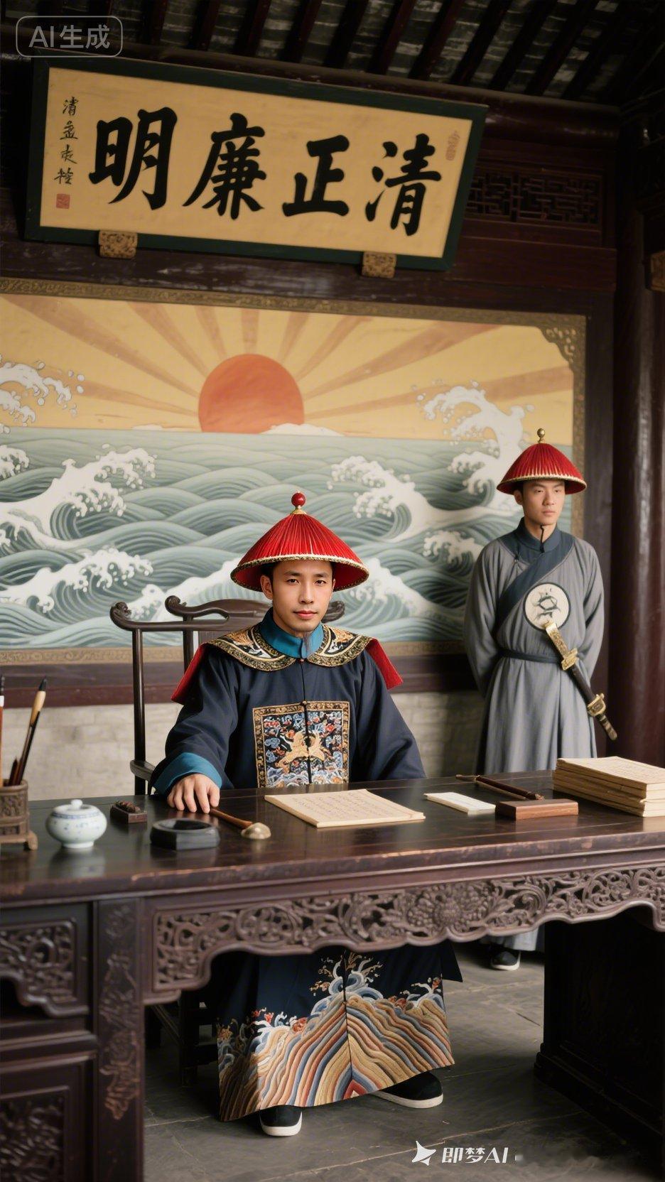 穿越回古代，体验明廉正清的官员生活！📜👨‍⚖️