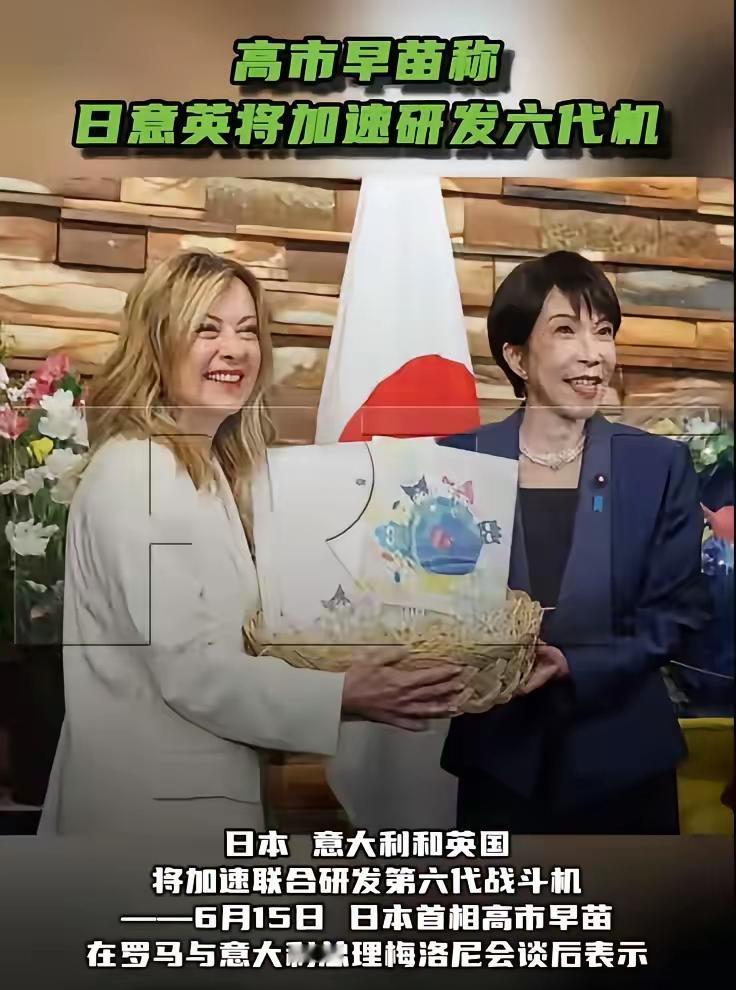 没有五代机的"失败者联盟"，硬要造六代机？日本首相高市早苗这次跑欧洲，步子迈得有