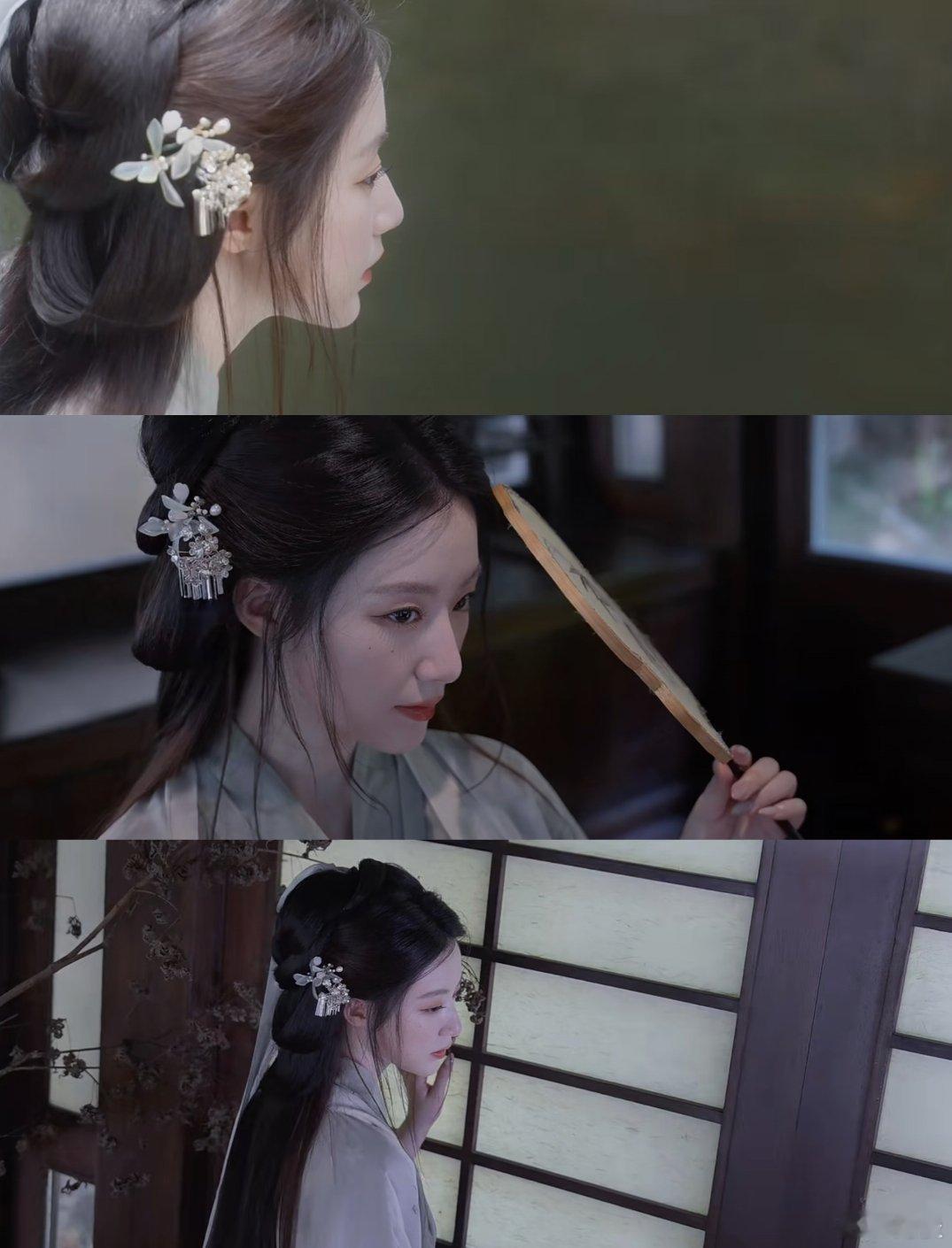 叶舒华真穿汉服了美哉美哉，此女美得小女子呜呼哀哉[爱慕][爱慕][爱慕] ​​​