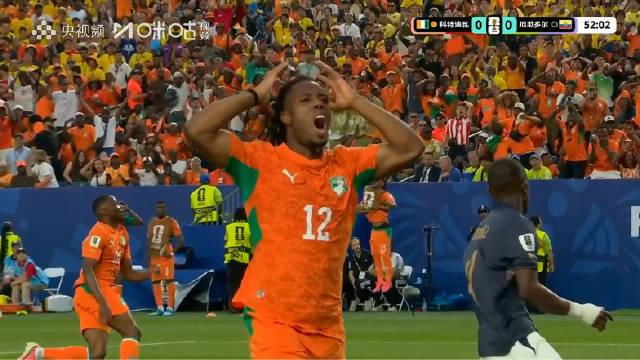 绝杀！科特迪瓦1-0厄瓜多尔，阿玛德破门