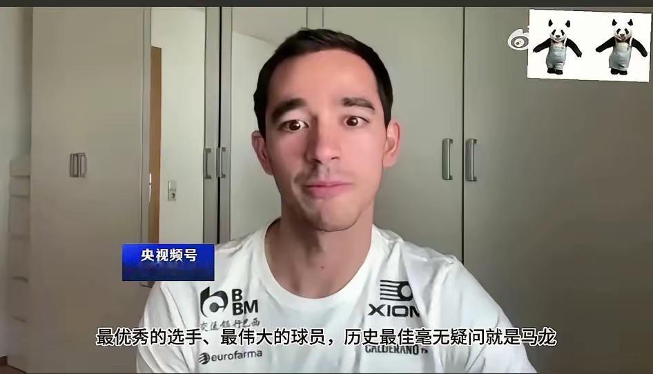 雨果透露了。
原来他最怕的人不是王楚钦，也不是樊振东，而是马龙。因为他们俩人总共