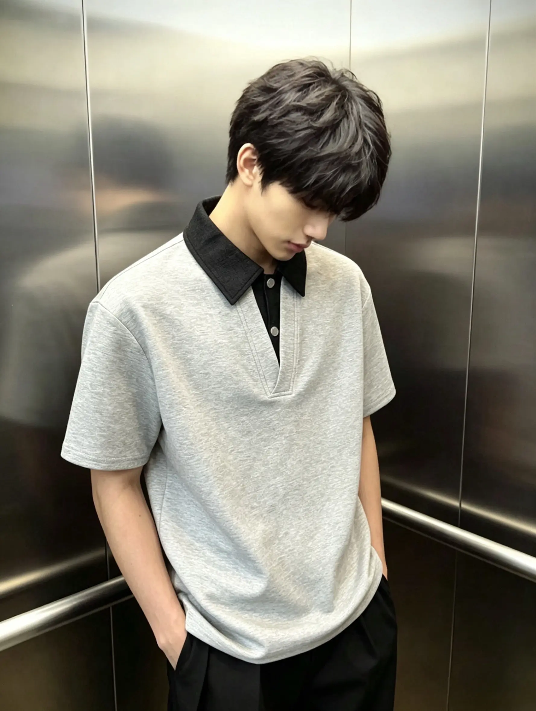 夏天穿这件Polo，舒服又有型。