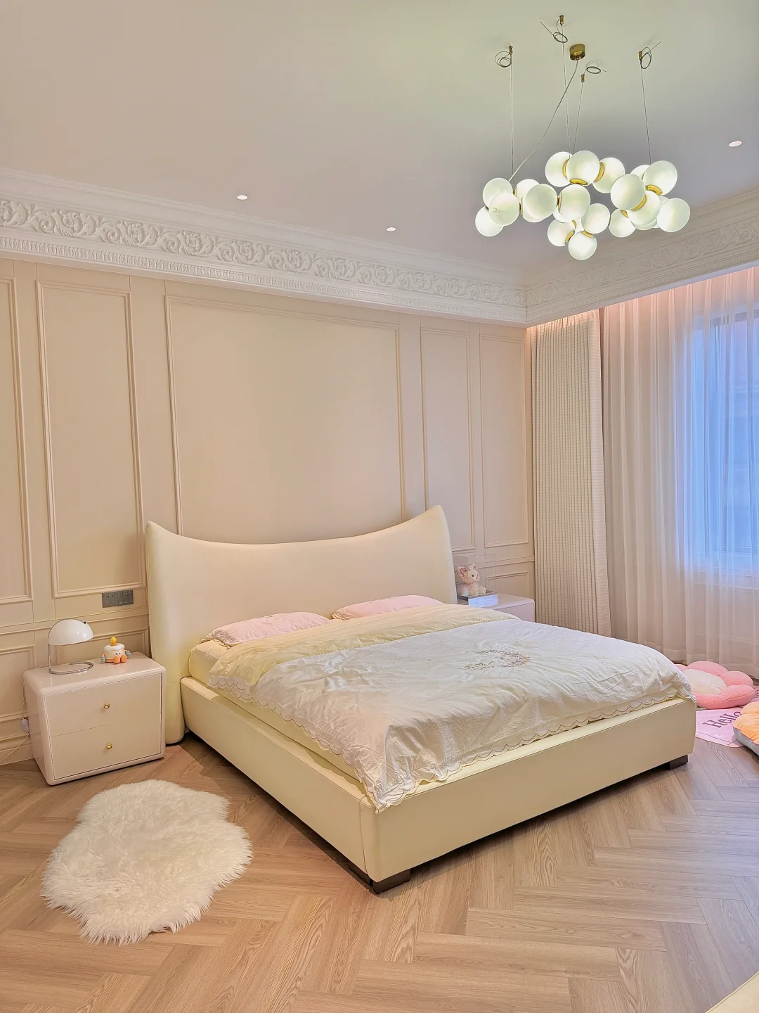 她来我家当然是来享福的～