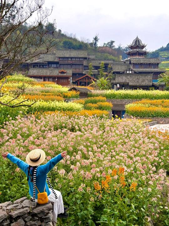 以为宜宾够美了...直到去了免费莫奈花园💐