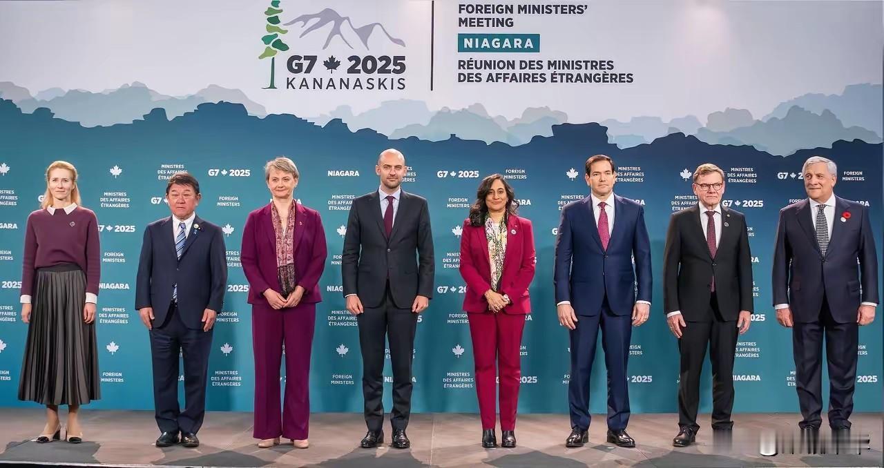 在这八位外长中，卡拉斯女士是有区别于其他七位人士的，其他七人担任的是主权国家外长