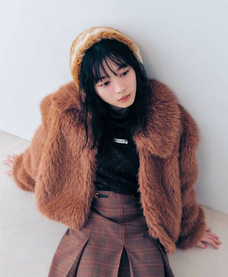 日娱新闻樱坂46森田光 森田光 杂志《ar》无字美图 