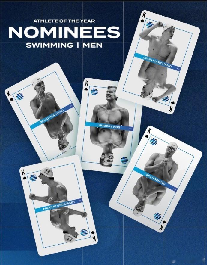 覃海洋入围最佳男运动员提名 世界泳联公布年度最佳男子游泳运动员候选名单，中国选手