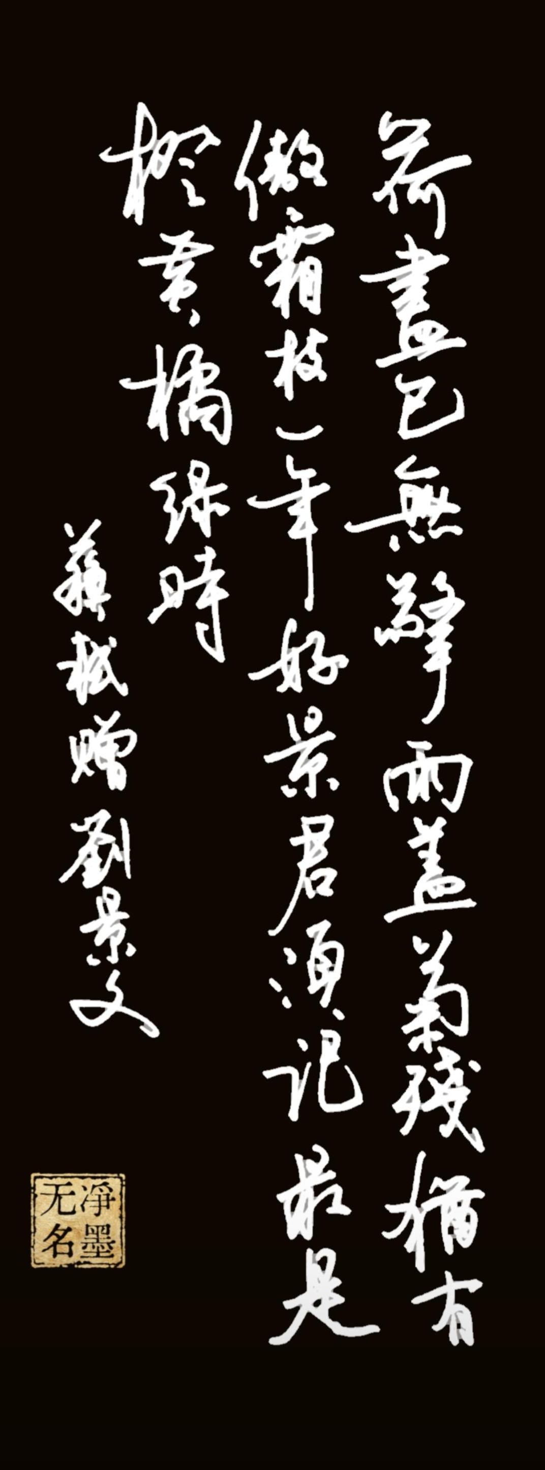 一幅流畅洒脱的行草小品，书写放松自然，气韵清雅，和苏轼诗作豁达的气质很契合；稍加