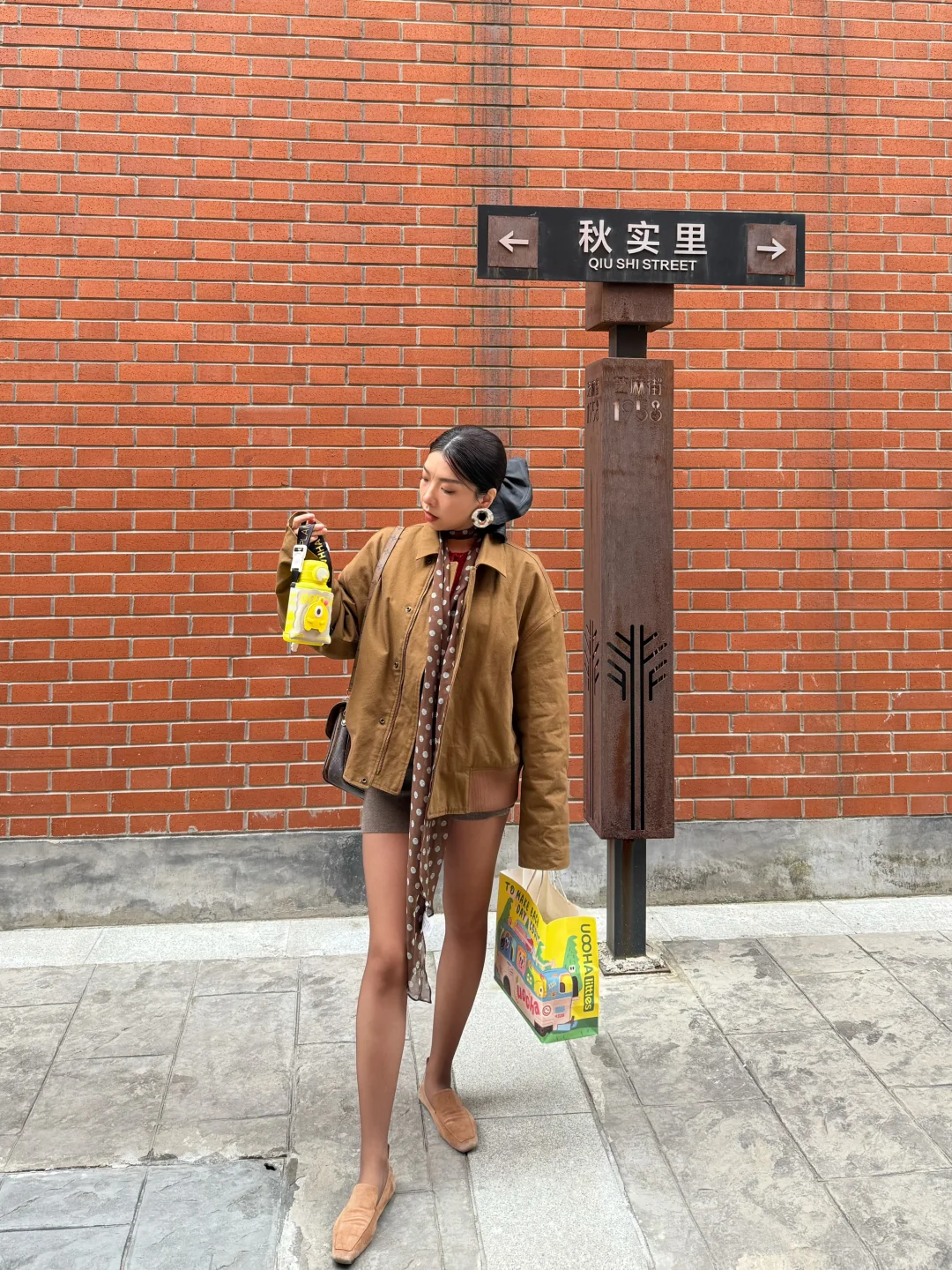 🍂把初冬焦糖色穿身上🐻