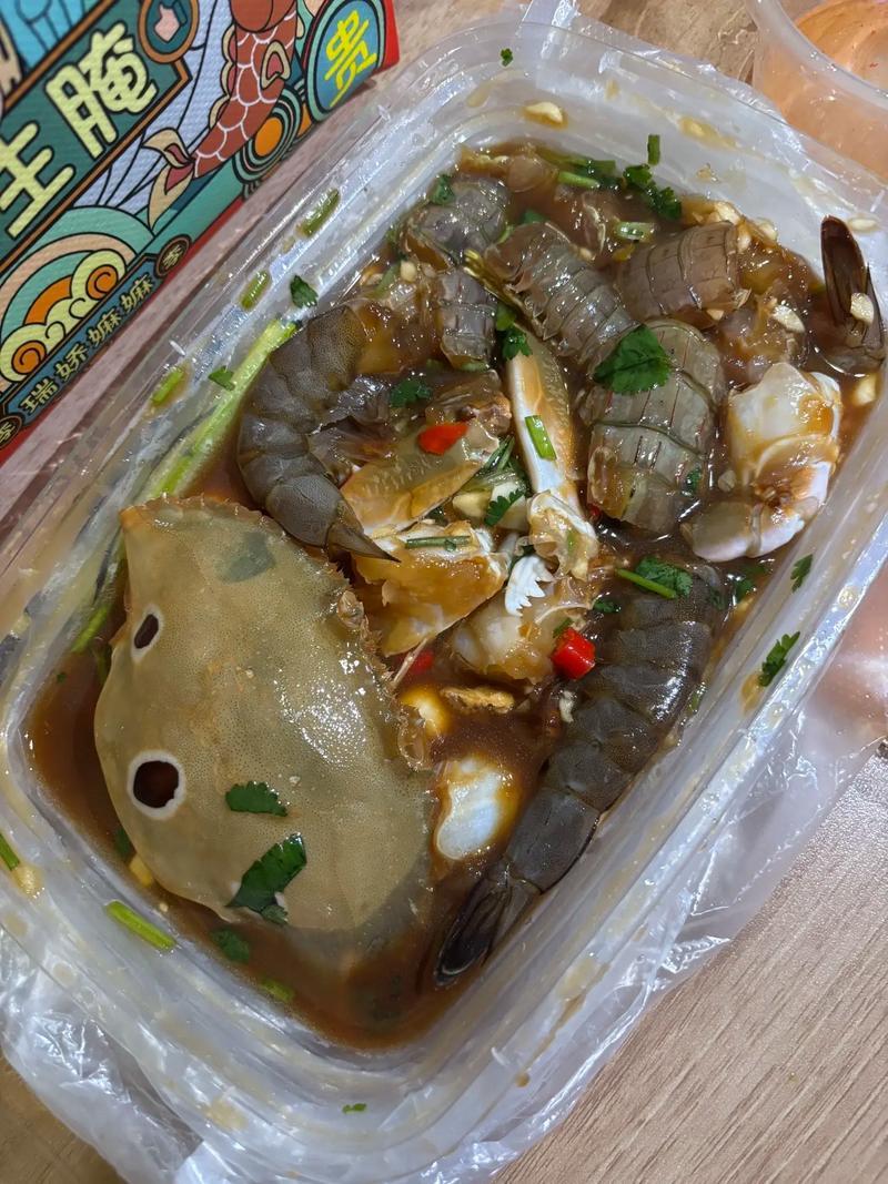 海鲜很好吃了