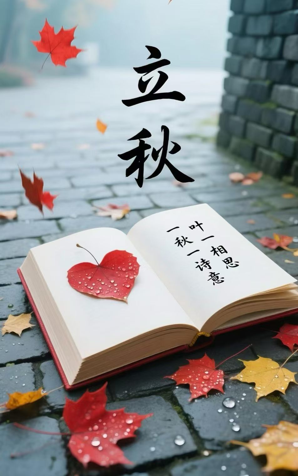 ☀²⁰²⁶/₀₈早安🍂立秋夏尽，秋启，阅时光，悦自己愿日子恬淡丰盈，轻捻岁月慢