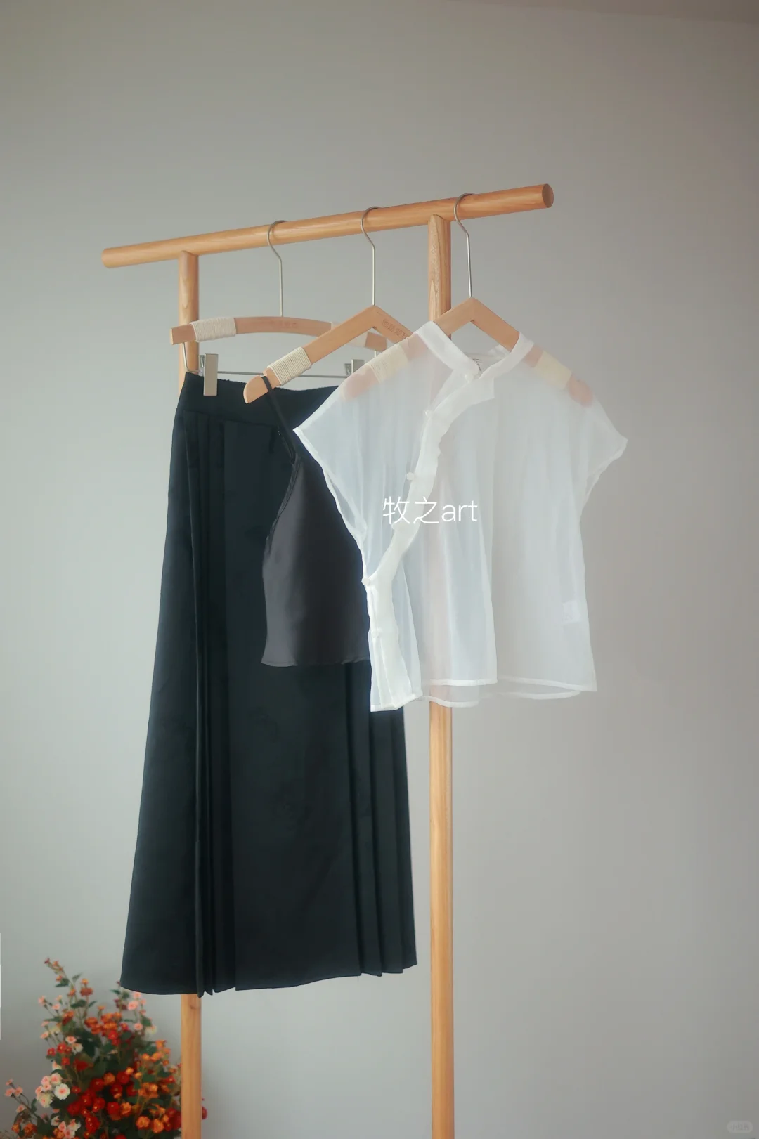 全开襟国风上衣，简单高级