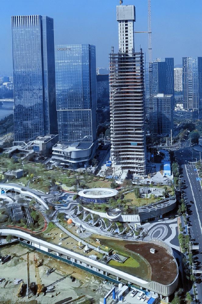 闽江北荣誉洲际酒店进展