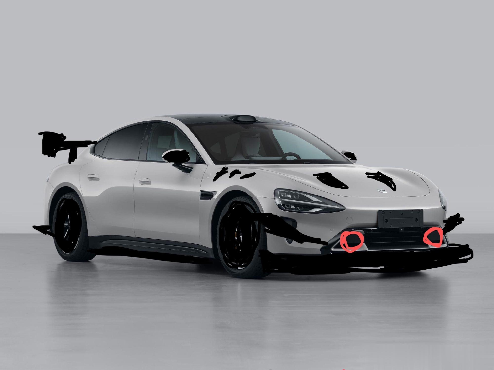 ​小米GT3RS的改装效果图出来了~ ​​​