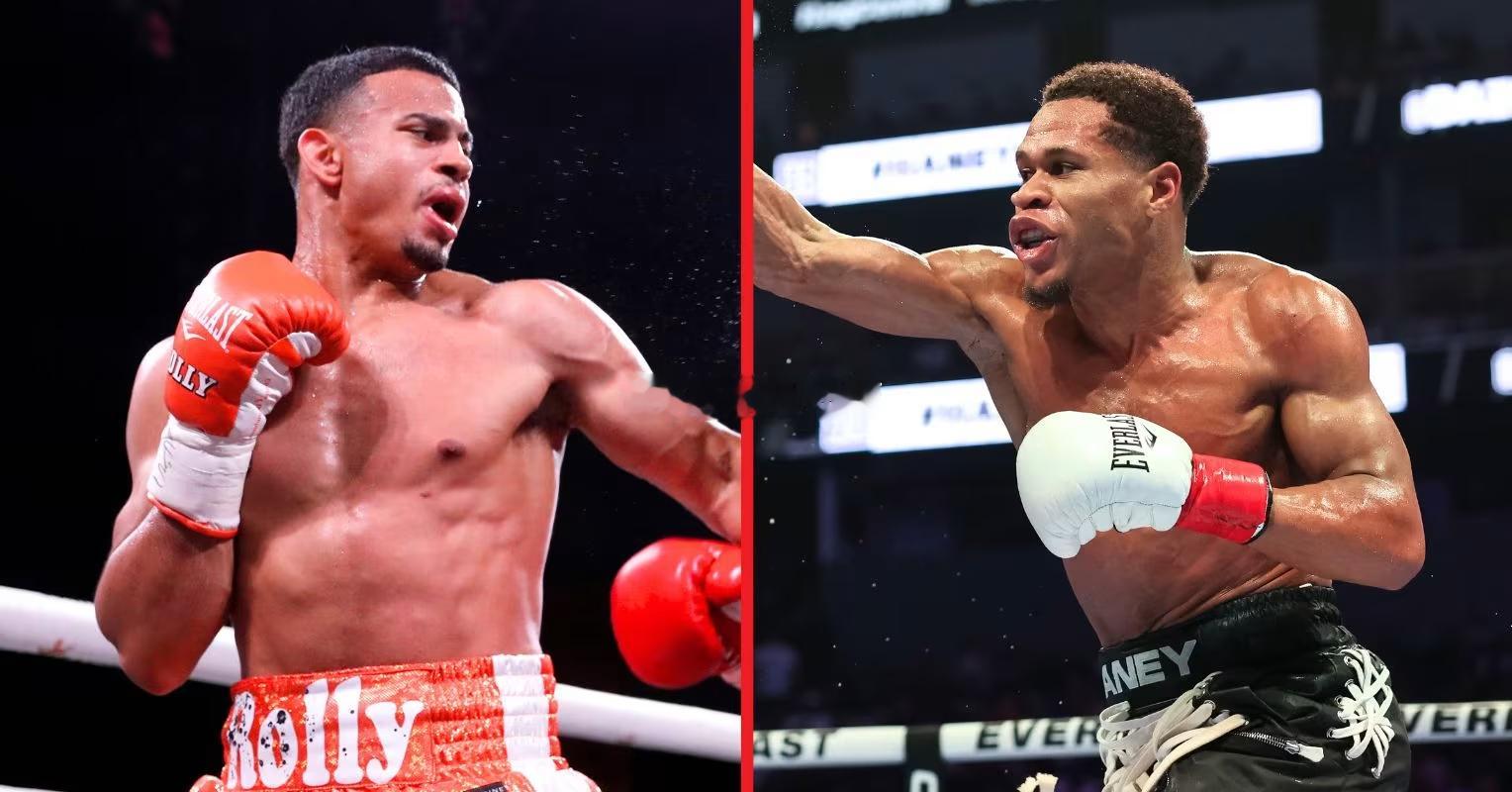 拳坛速递 有外媒消息称，德文-哈尼（Devin Haney）与罗利·罗梅罗（Ro