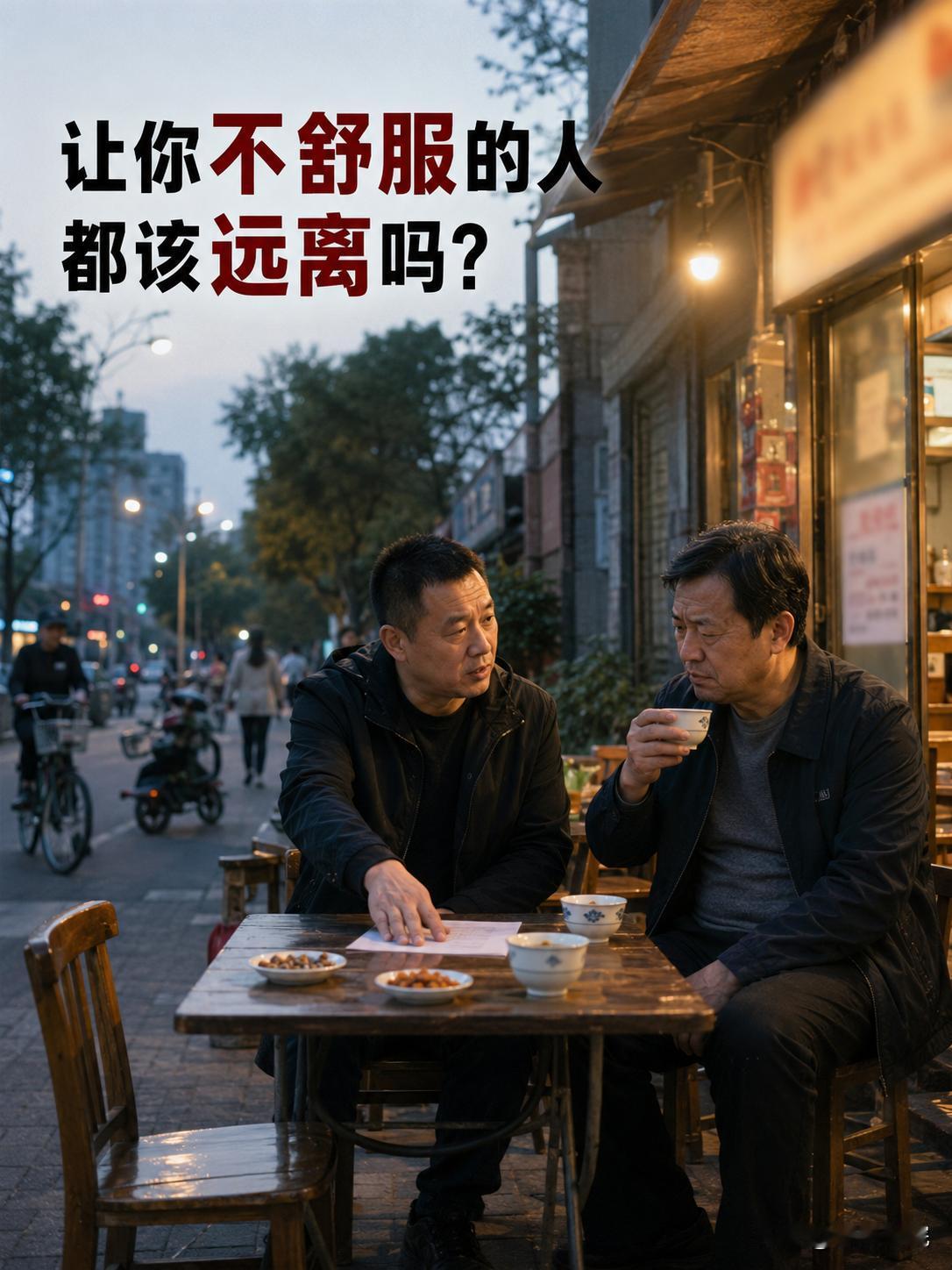 《道德经》：成年人该不该远离所有让自己不舒服的人？
现在很流行一句话：

“谁让