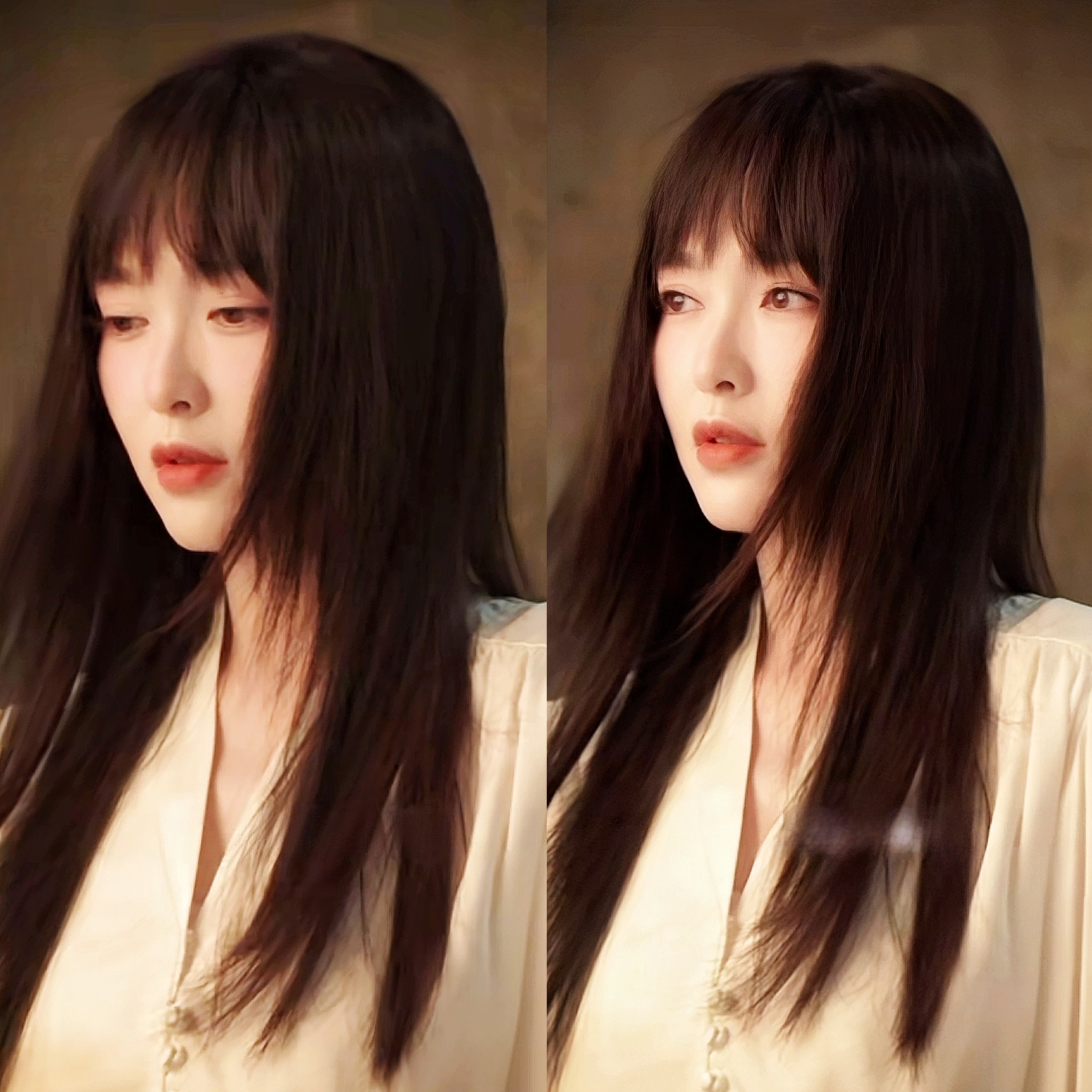 我从未见过这样的唐嫣官方不语，只一味展示曲梦衣橱 