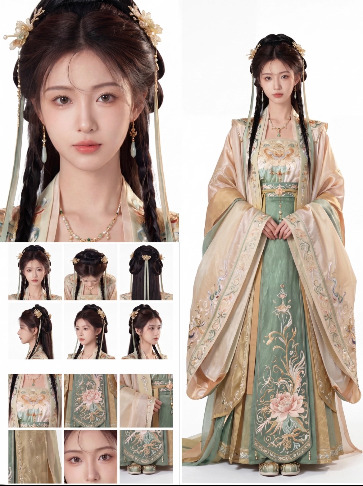 Nano banana Pro真真是地表最强生图王看到有人捏出这么多美女我沉默了