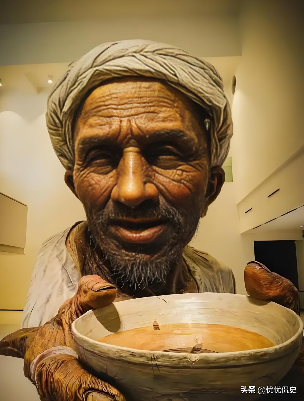 1980年，国家以2400元的价格，收购了一名大三学生的画作。
没人能预料到，这