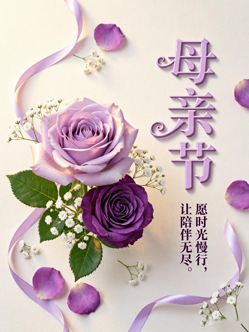 母亲节特辑：愿时光慢行，陪伴无尽。🌹💐🌺