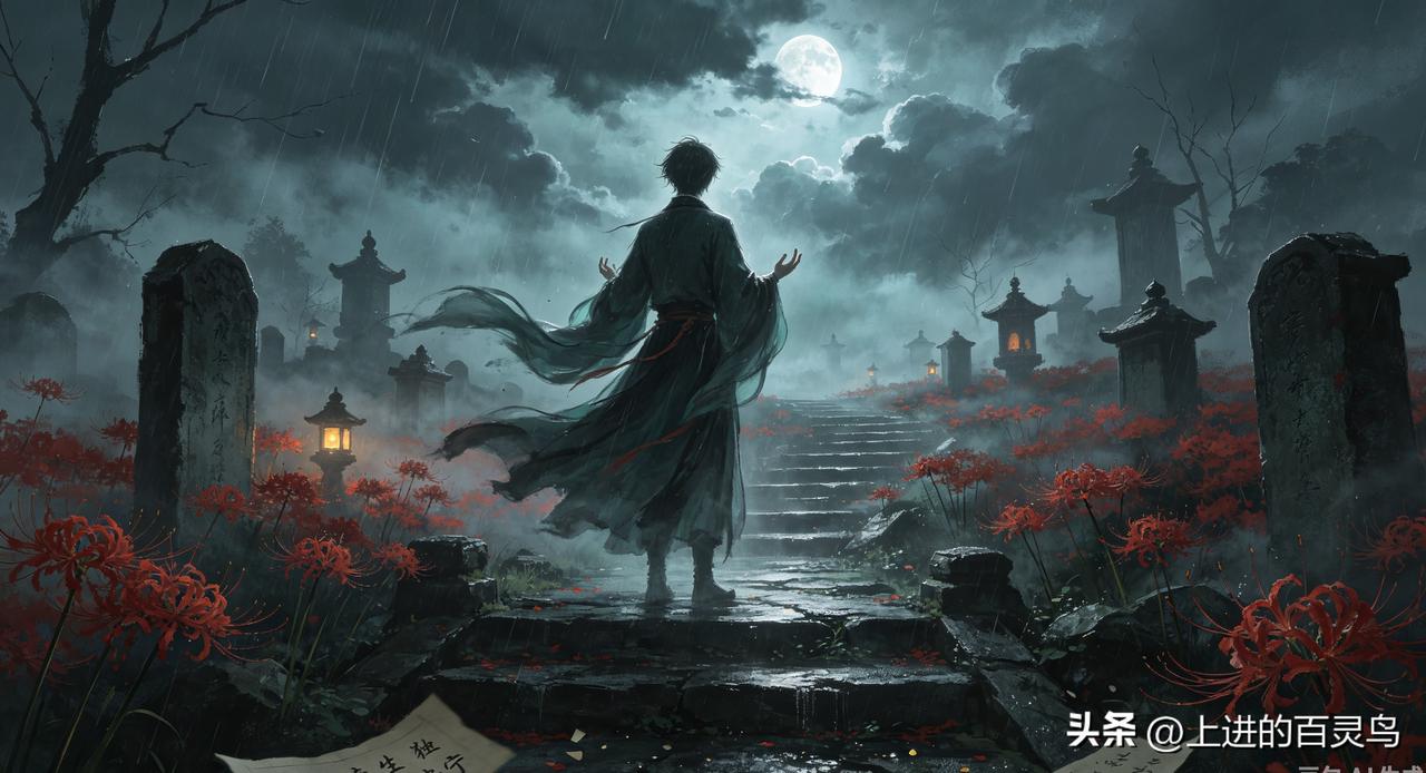 墓碑立在土丘旁，乱改名分太荒唐。
本是许姚骨肉郎，硬排长子占碑行。
亲生孩儿屈次