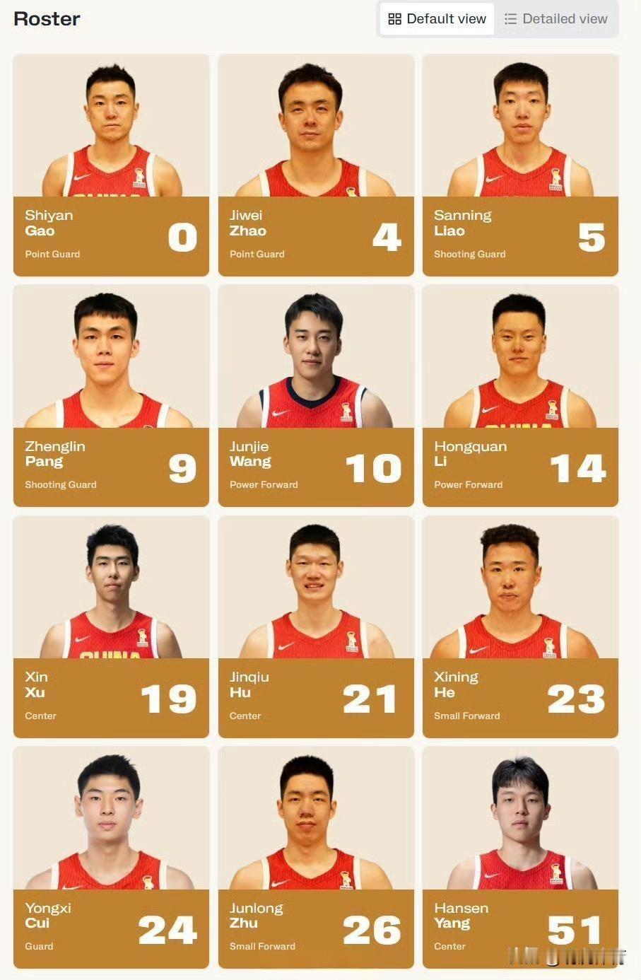 今天下午14:00中国男篮将迎来与中国台北的背水一战，目前中国男篮排名小组垫底。