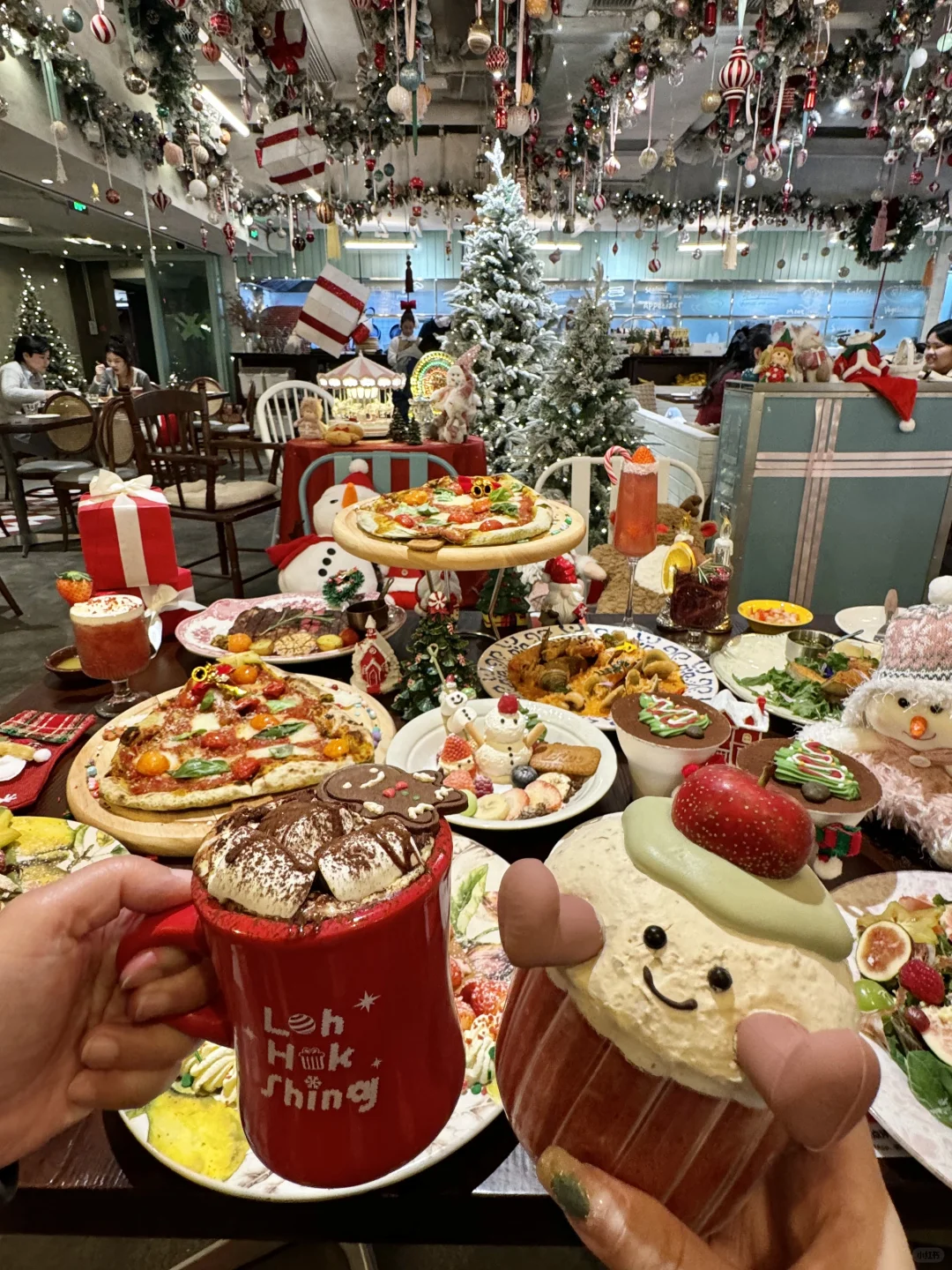 杭州湖滨！！唯一的缺点：圣诞限定！！！