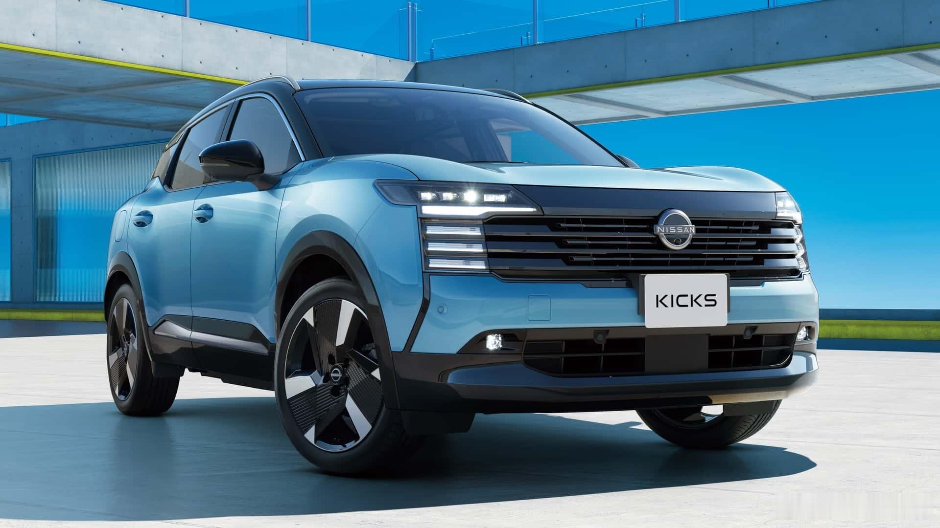 日产在本土市场推出了混动版的新Kicks小SUV，作为与丰田卡罗拉Cross、丰