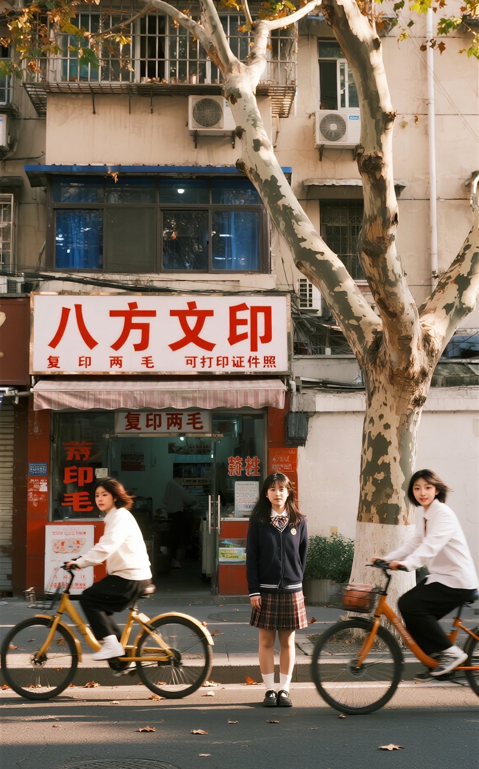 永春县这家打印店为你省钱。在门口，师范生开学必备，如忘带证件照可来打印...