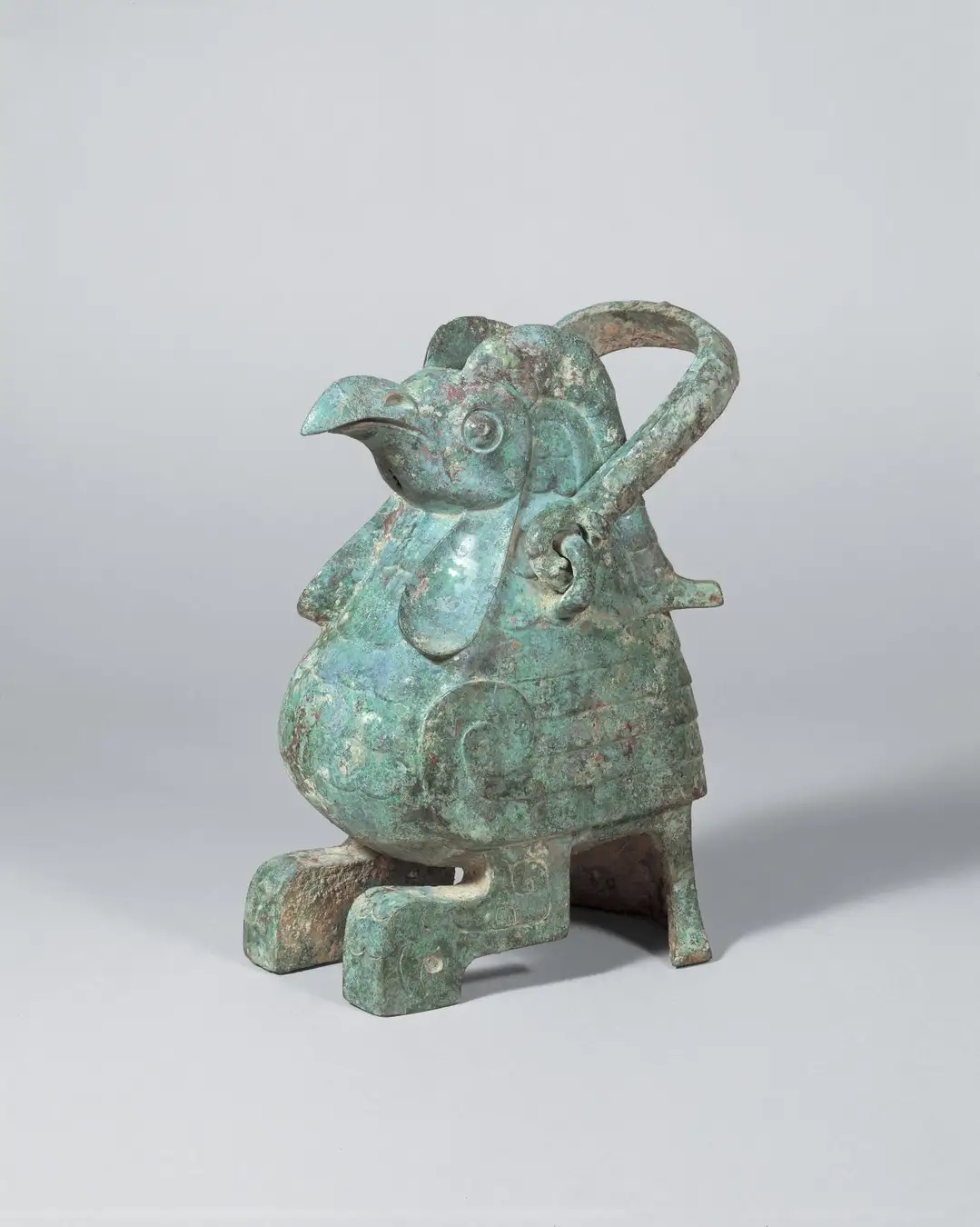 日本白鹤美术馆藏西周早期:太保鸟卣 