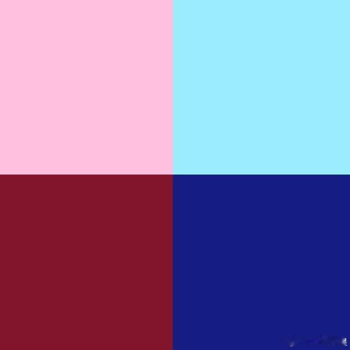 宝宝们铺底色的时候，撞到颜色相同的图案，用白色镶边或者用更深的同色系加深他们原本