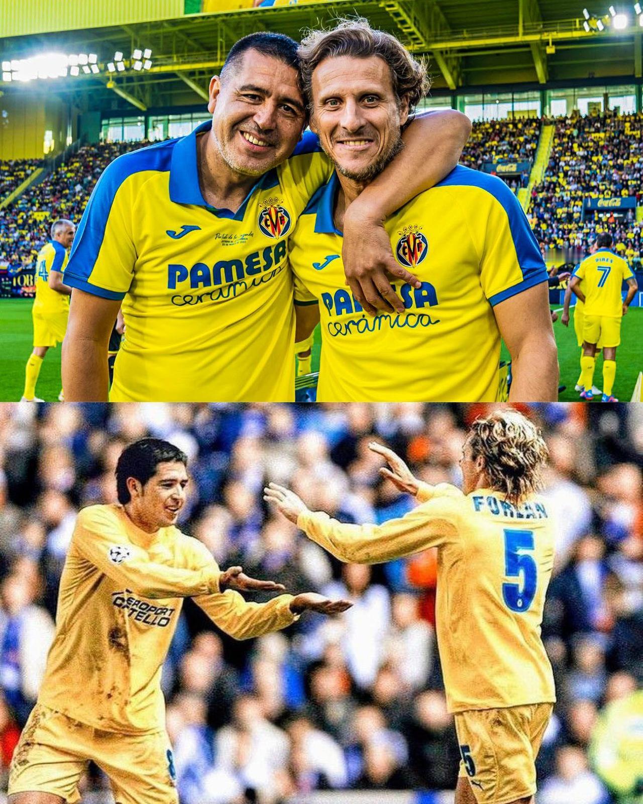 ⚽️ 大师！迭戈·弗兰和罗曼·里克尔梅重聚 🫂
弗兰和里克尔梅在比利亚雷亚尔有
