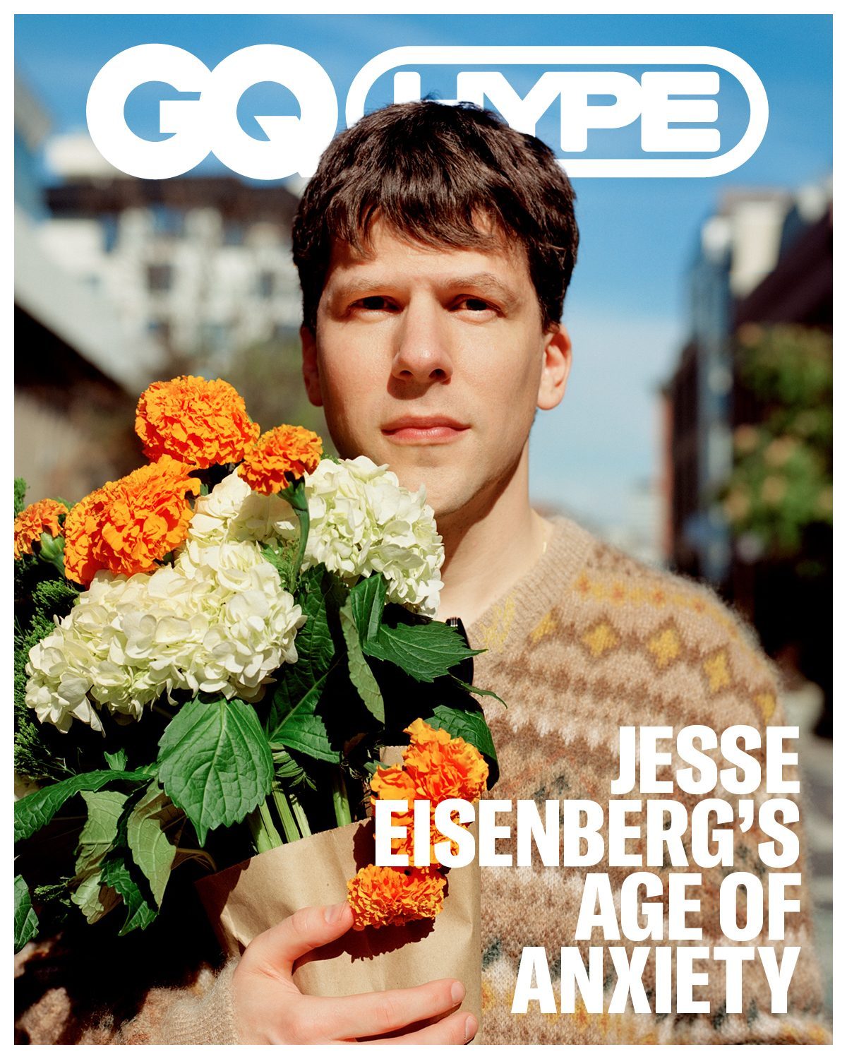 Jesse Eisenberg为《GQ Hype》杂志拍了一组新写真，来给解析爱