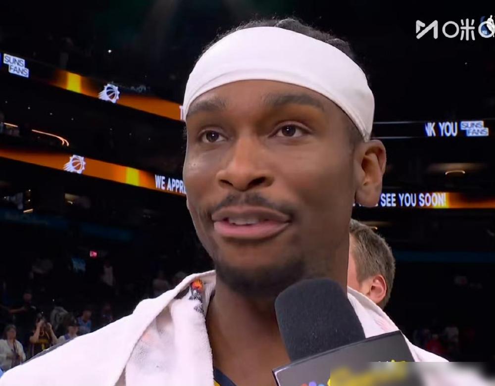 太不给面子了！太阳队刚被4-0横扫出局，雷霆老大SGA转头就说：打你们的时候，我