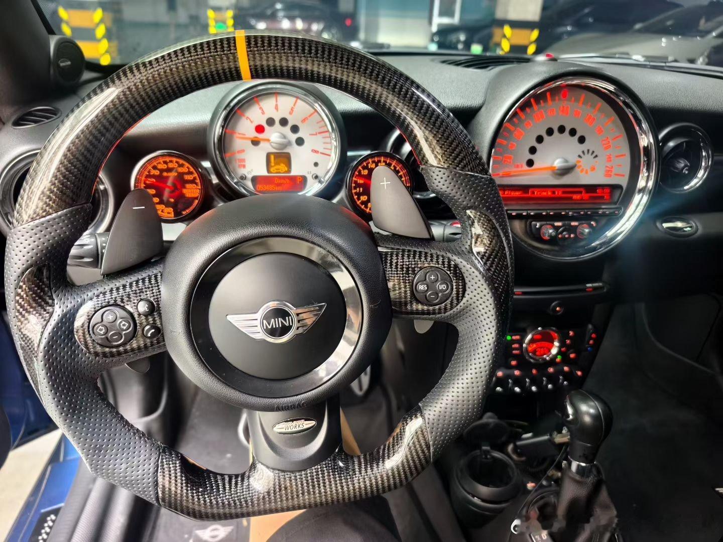 2013年mini cooper 1.6L改1.6T外观[破涕为笑] 棒球帽，极