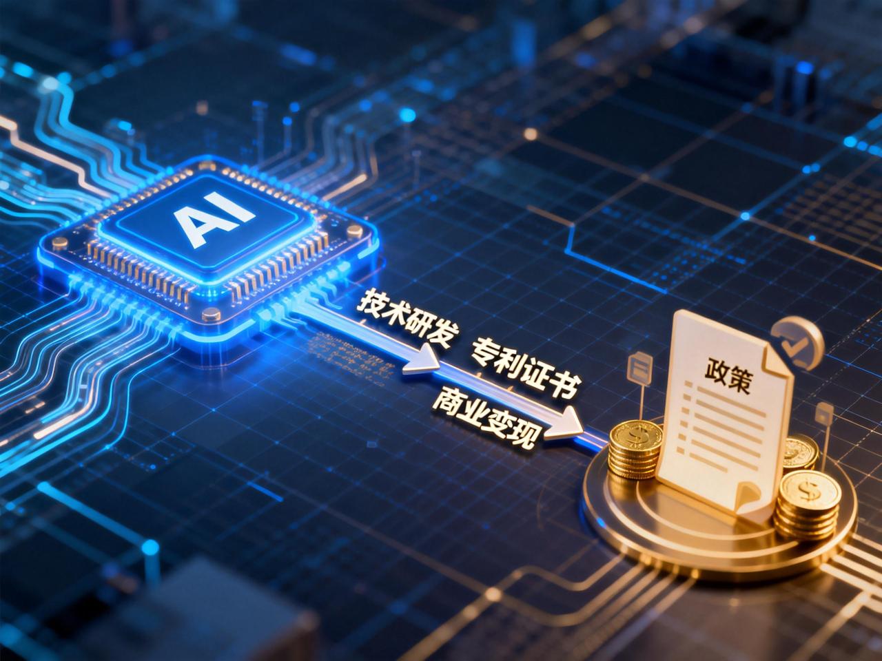 AI 专利全球占比 60% 
中国领跑核心技术赛道 
从追赶走向话语权升级
国家